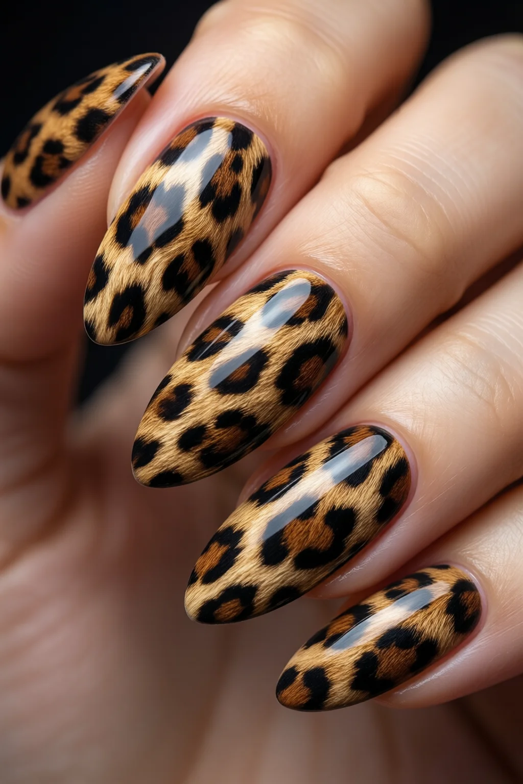 animal print nails