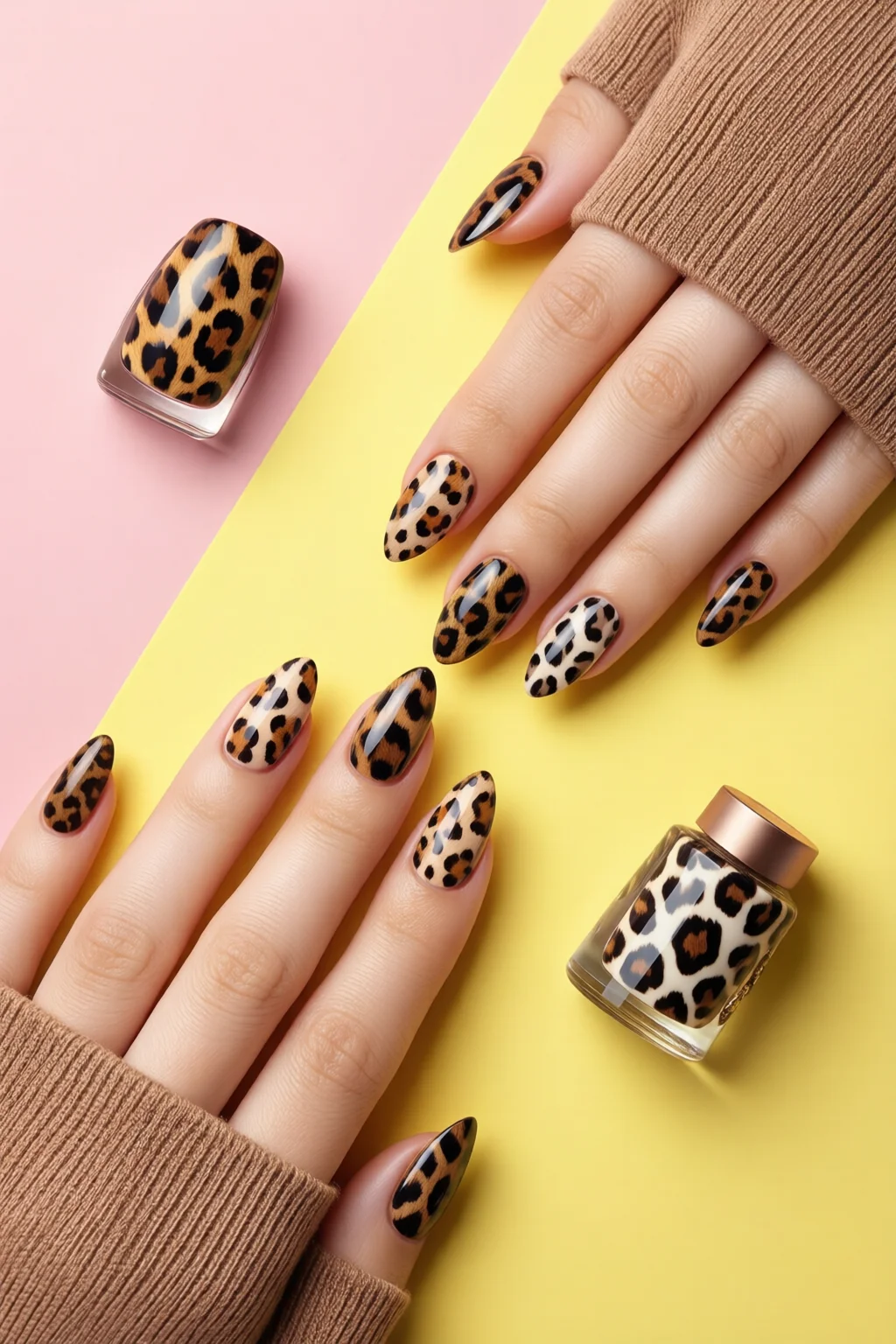 animal print nails