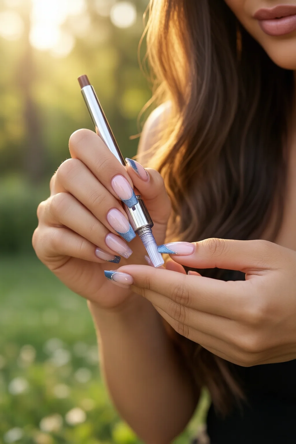 how to apply press on nails