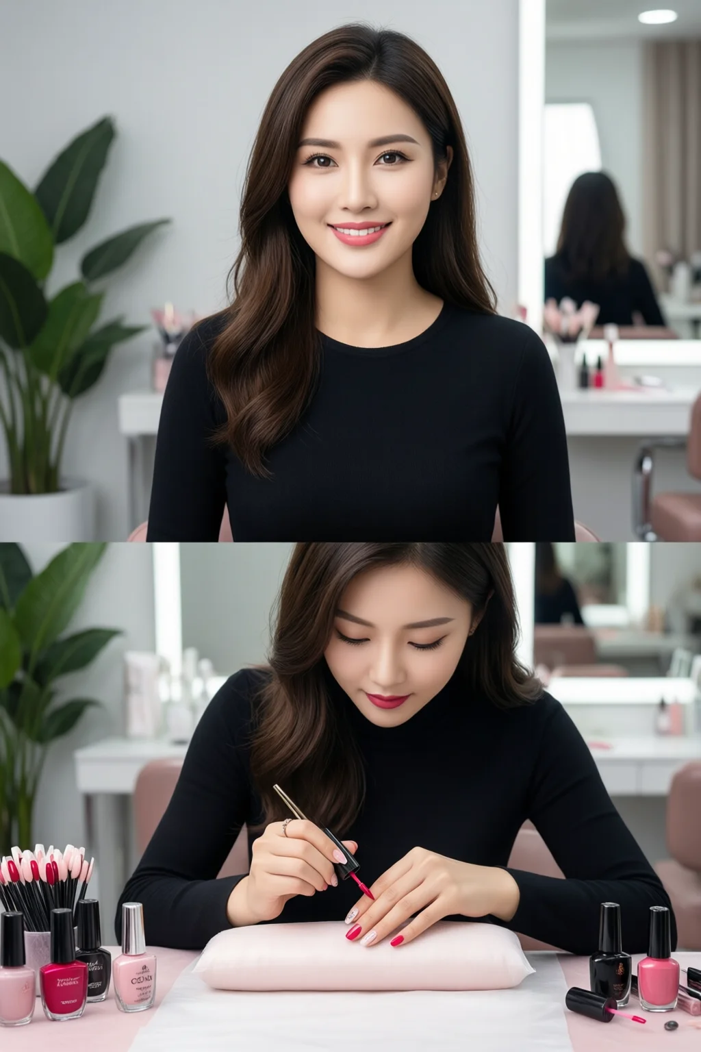 how to apply press on nails