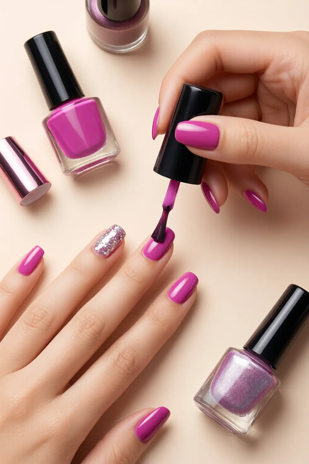 how to apply press on nails