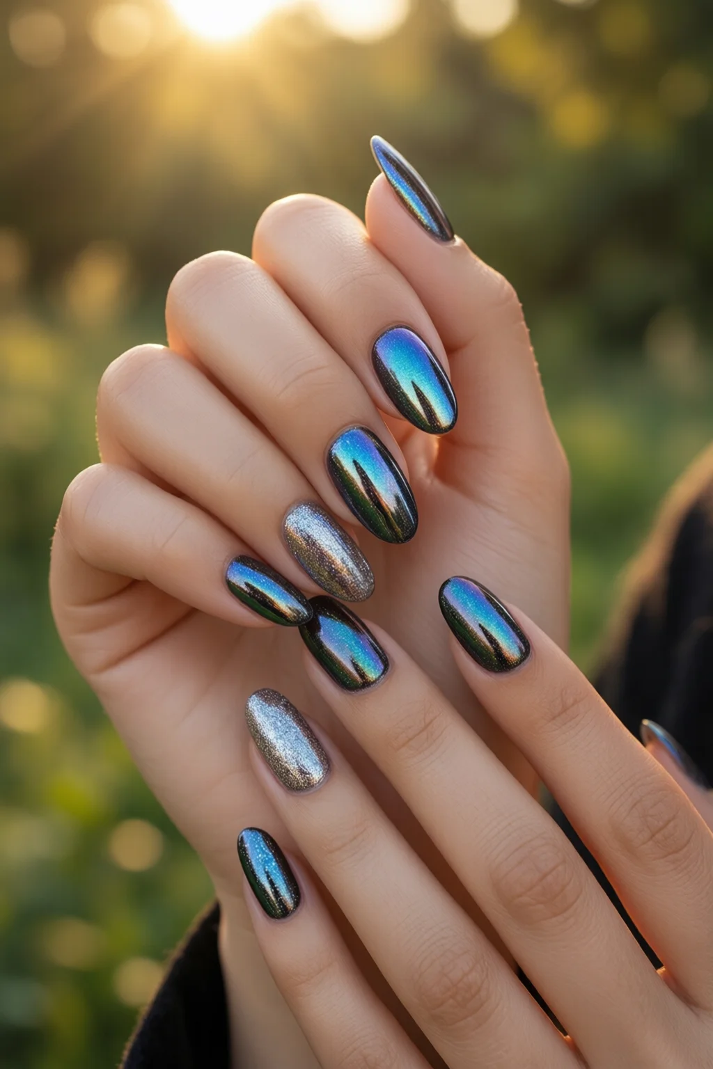 best chrome nail powder