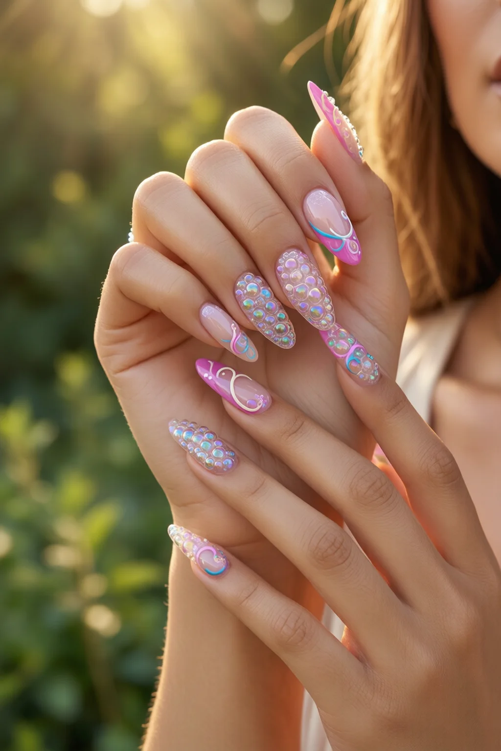bubble nails