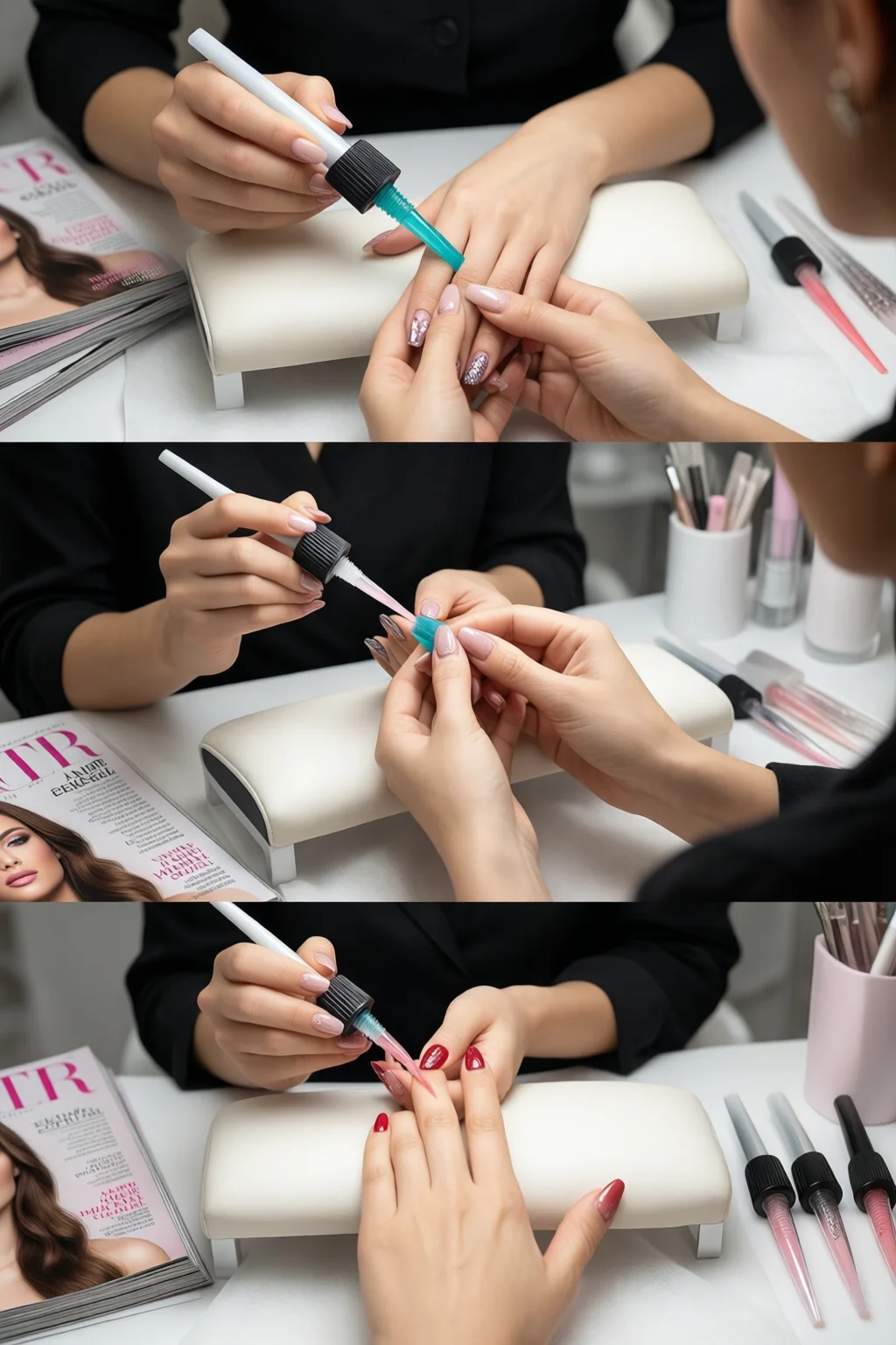 builder gel vs hard gel