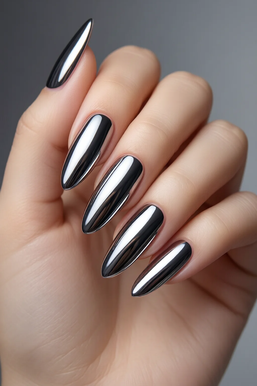 chrome French tips - professional guide and tips
