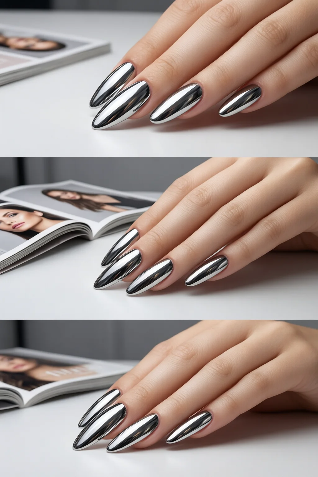 chrome nails