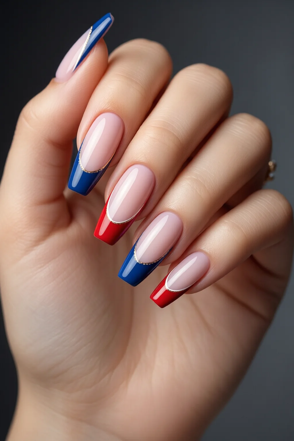 colored French tips - professional guide and tips