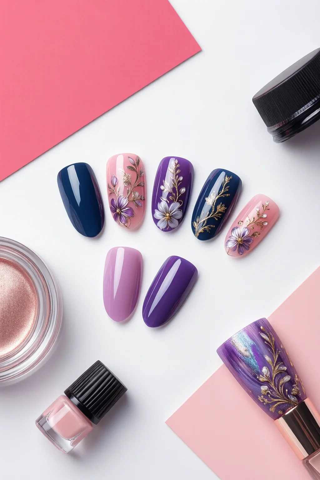 encapsulated nail art