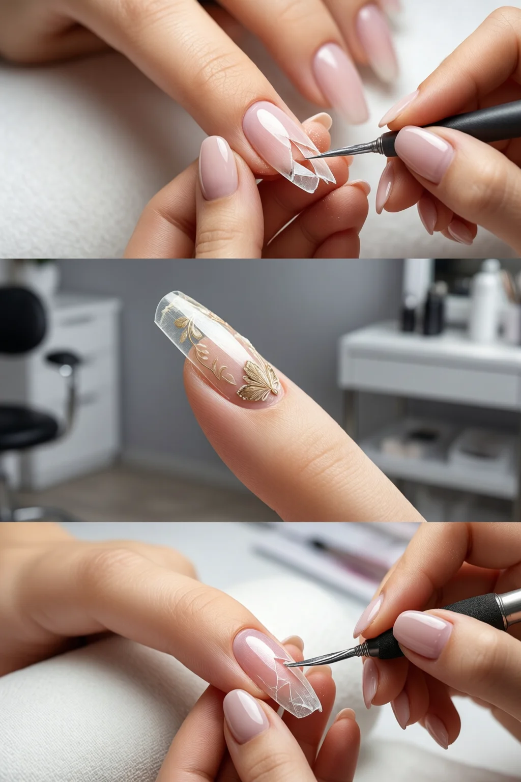 how to fix broken nail