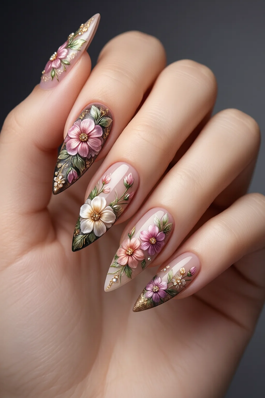 floral nail art - professional guide and tips