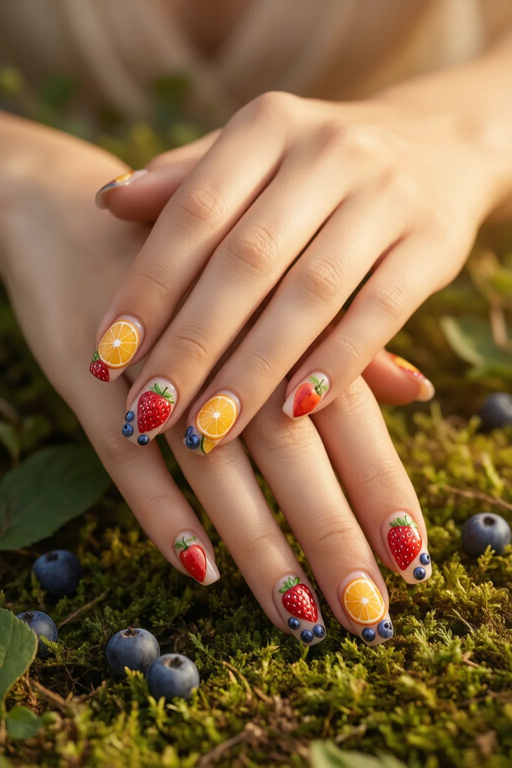 fruit nail art