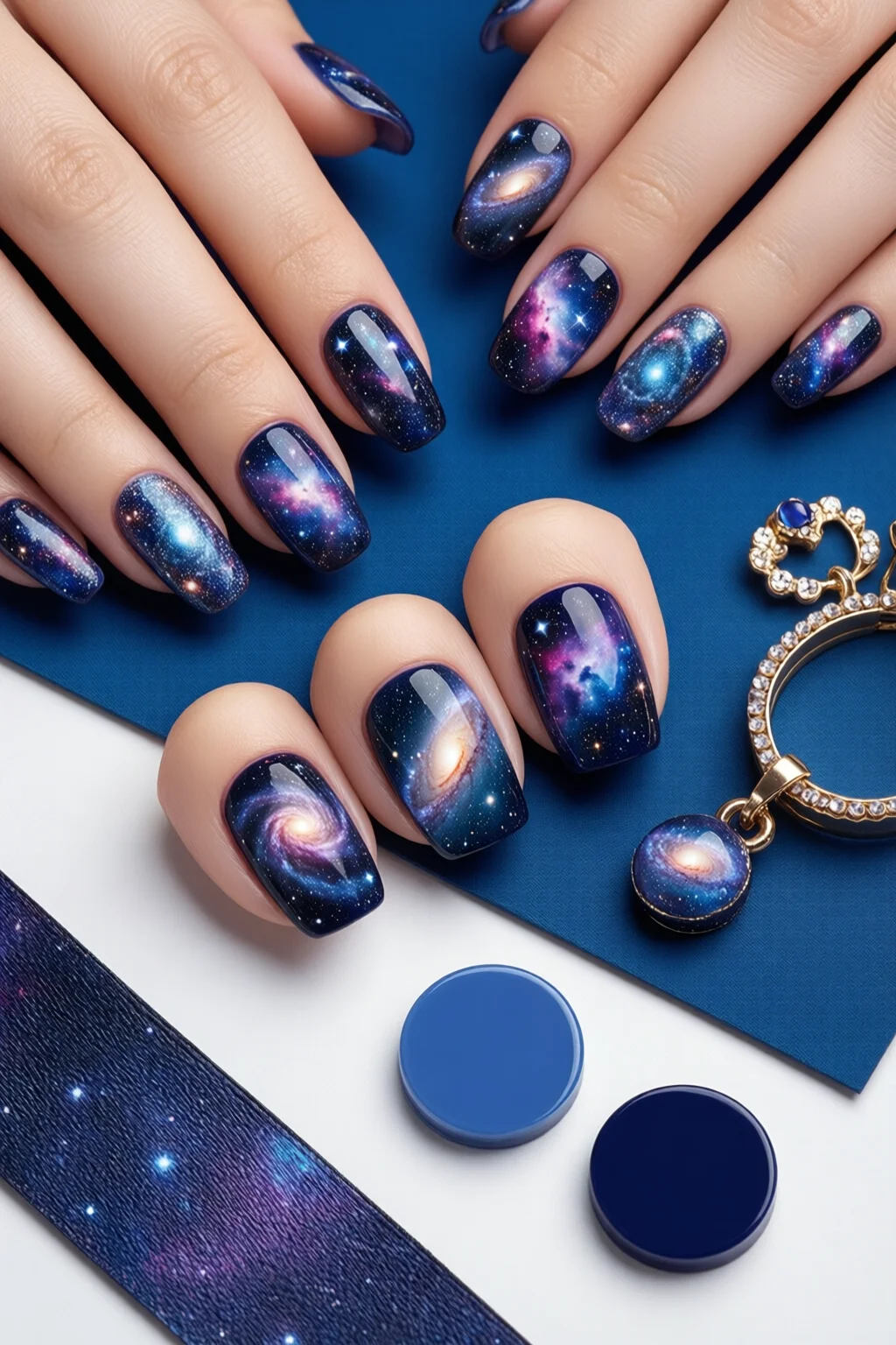 galaxy nails