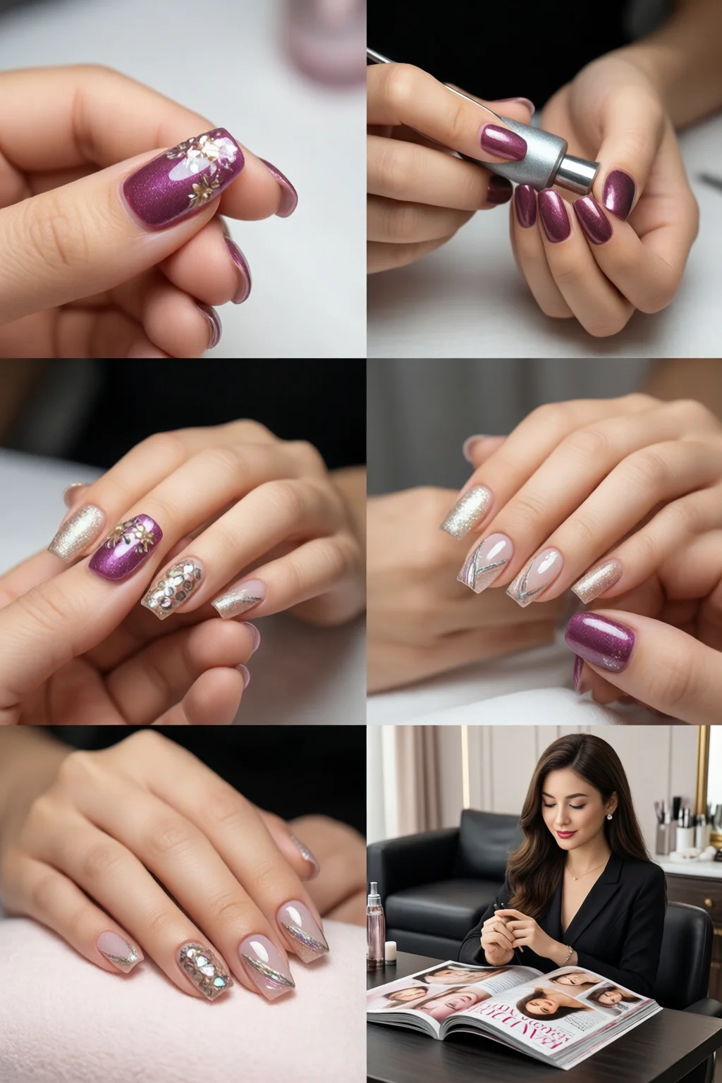 gel nails at home