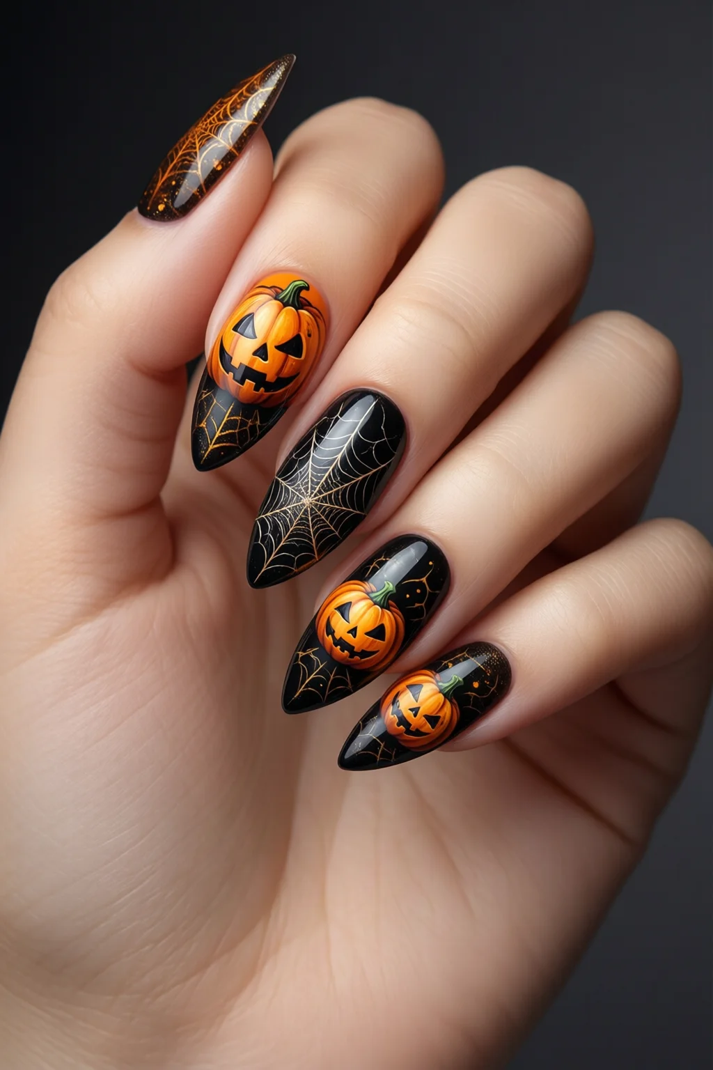 Halloween nail art - professional guide and tips