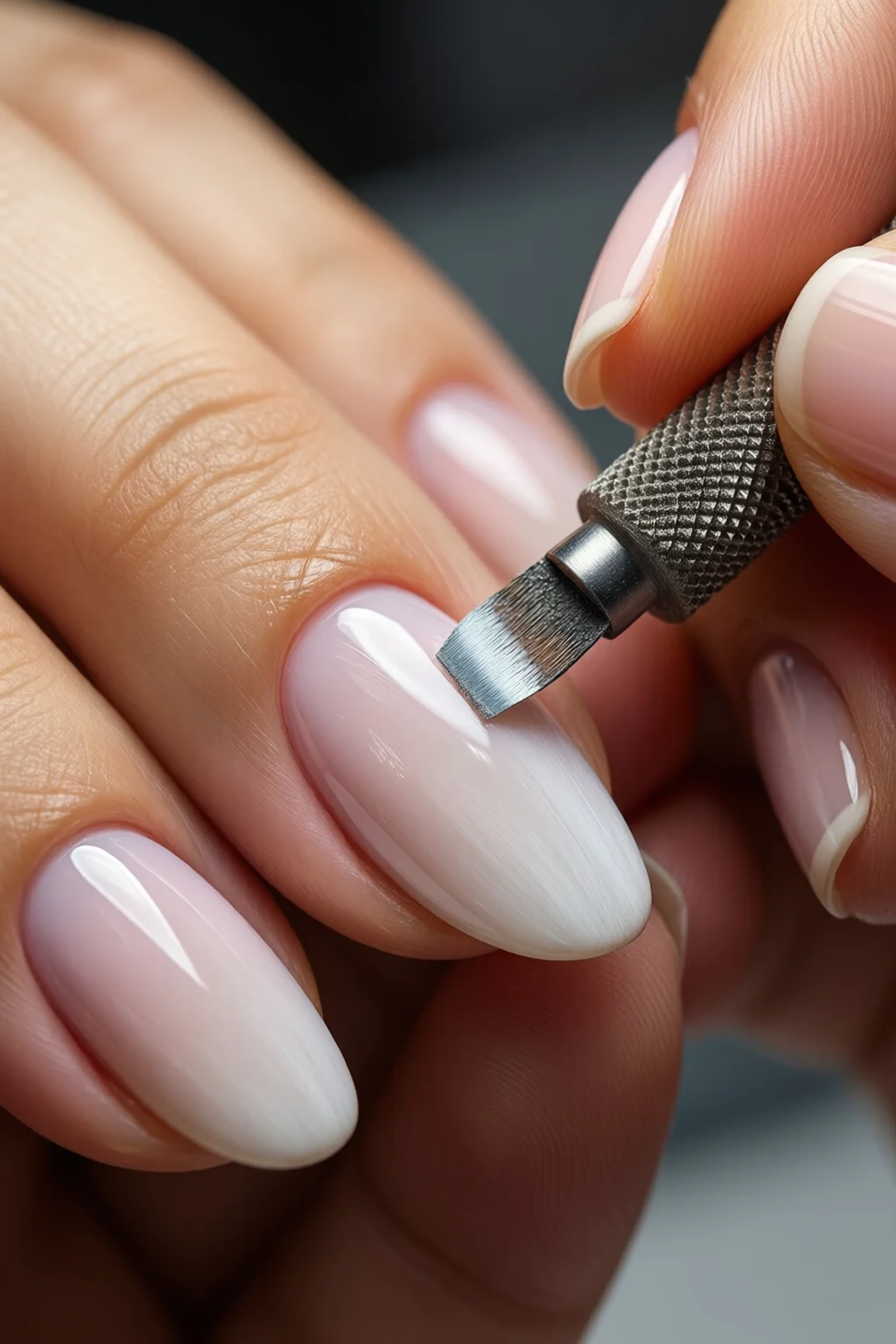 how to file nails