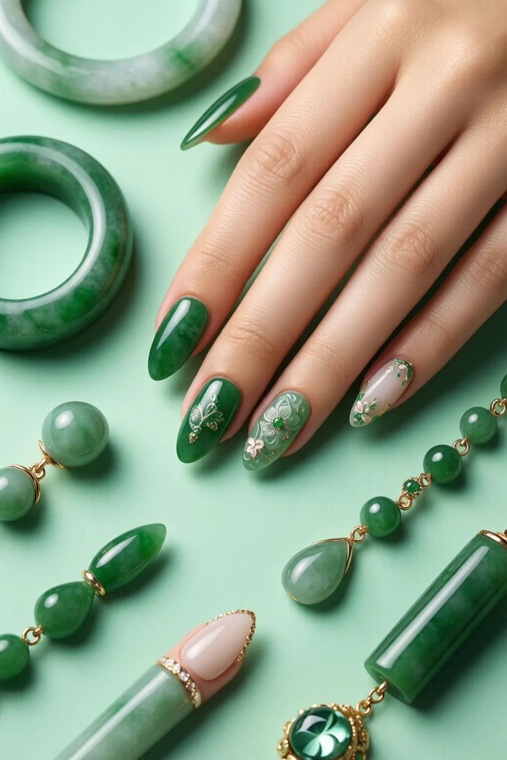 jade nails
