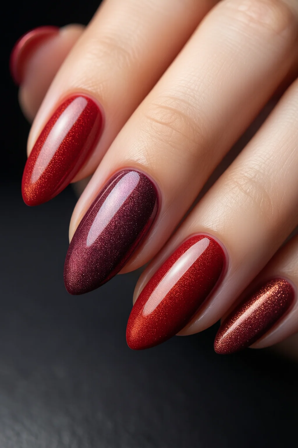 lipstick nail shape