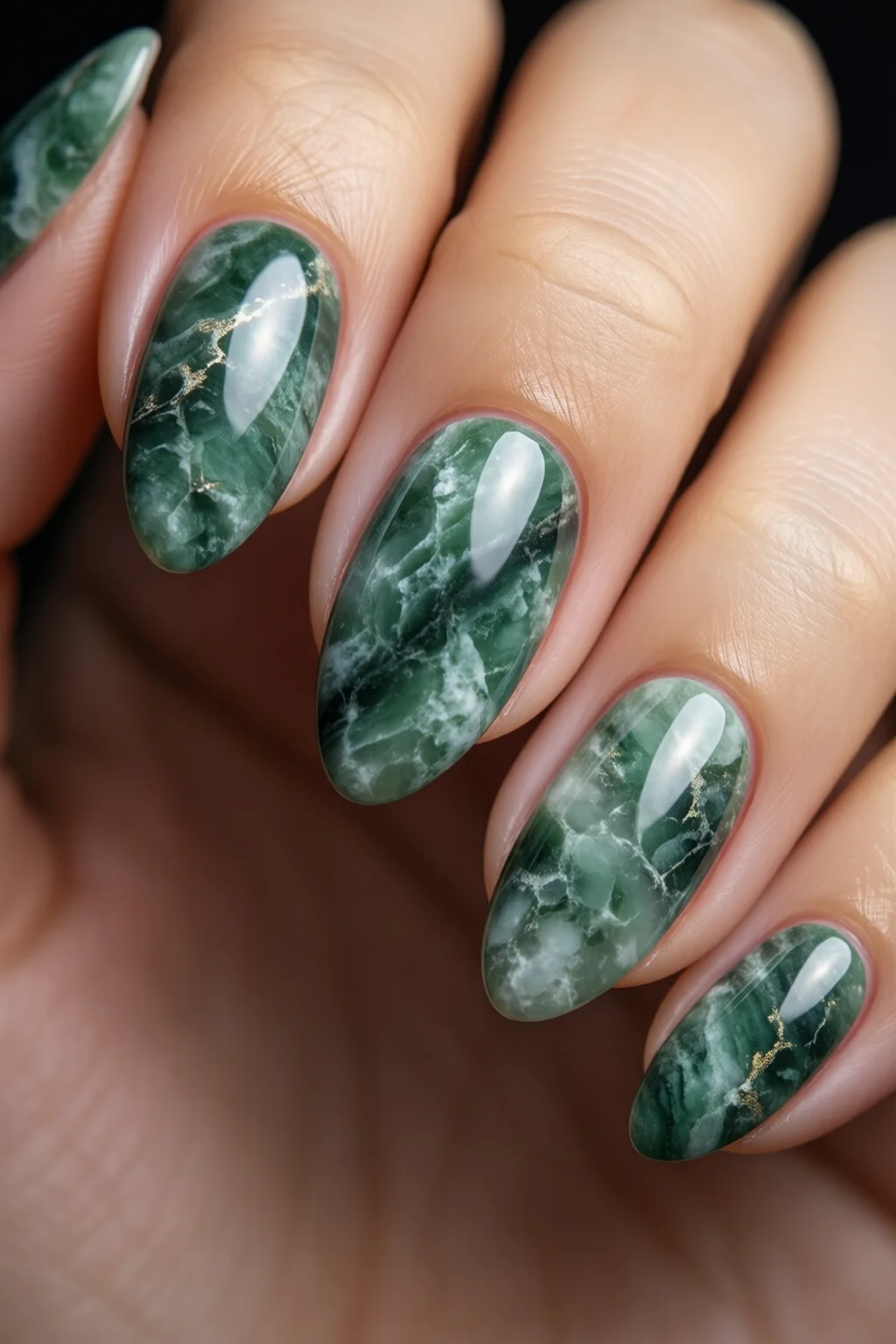 marble nails