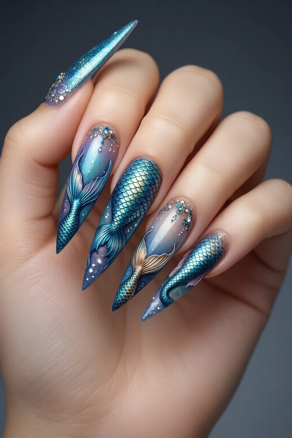 mermaid nails - professional guide and tips