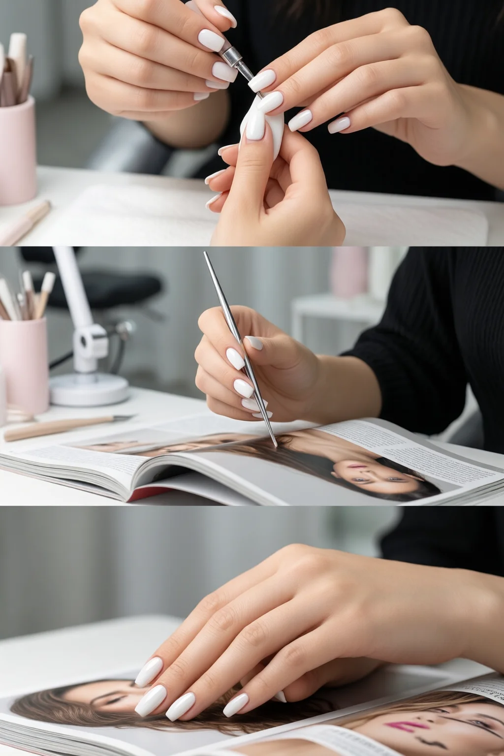 minimalist nail art