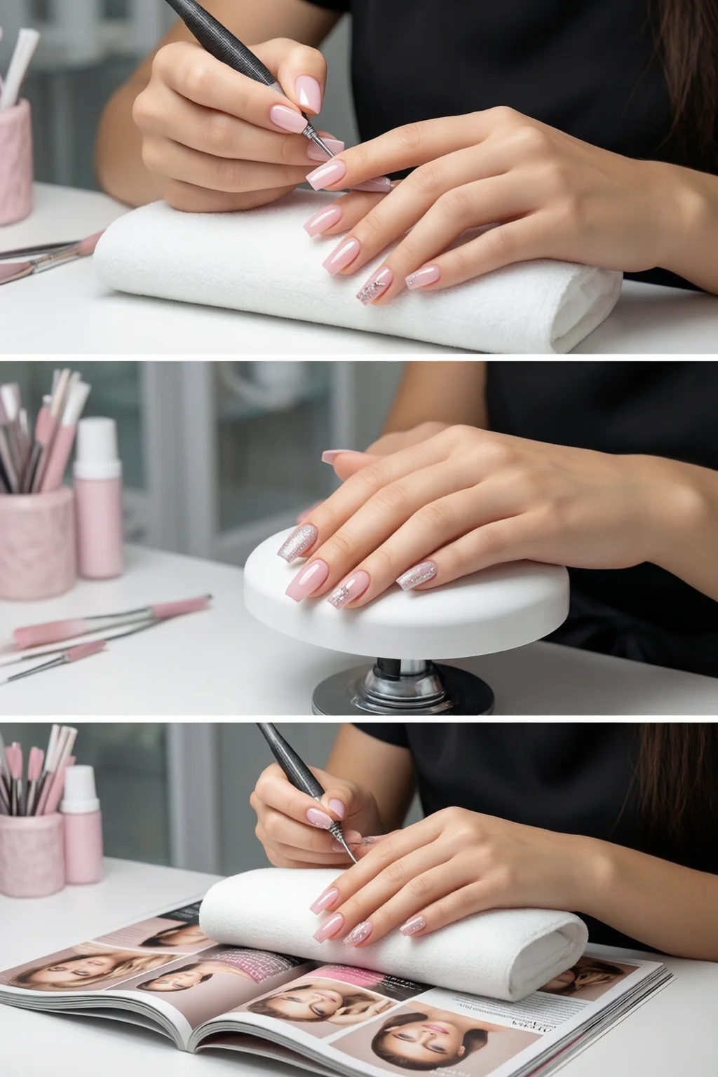 nail forms vs tips