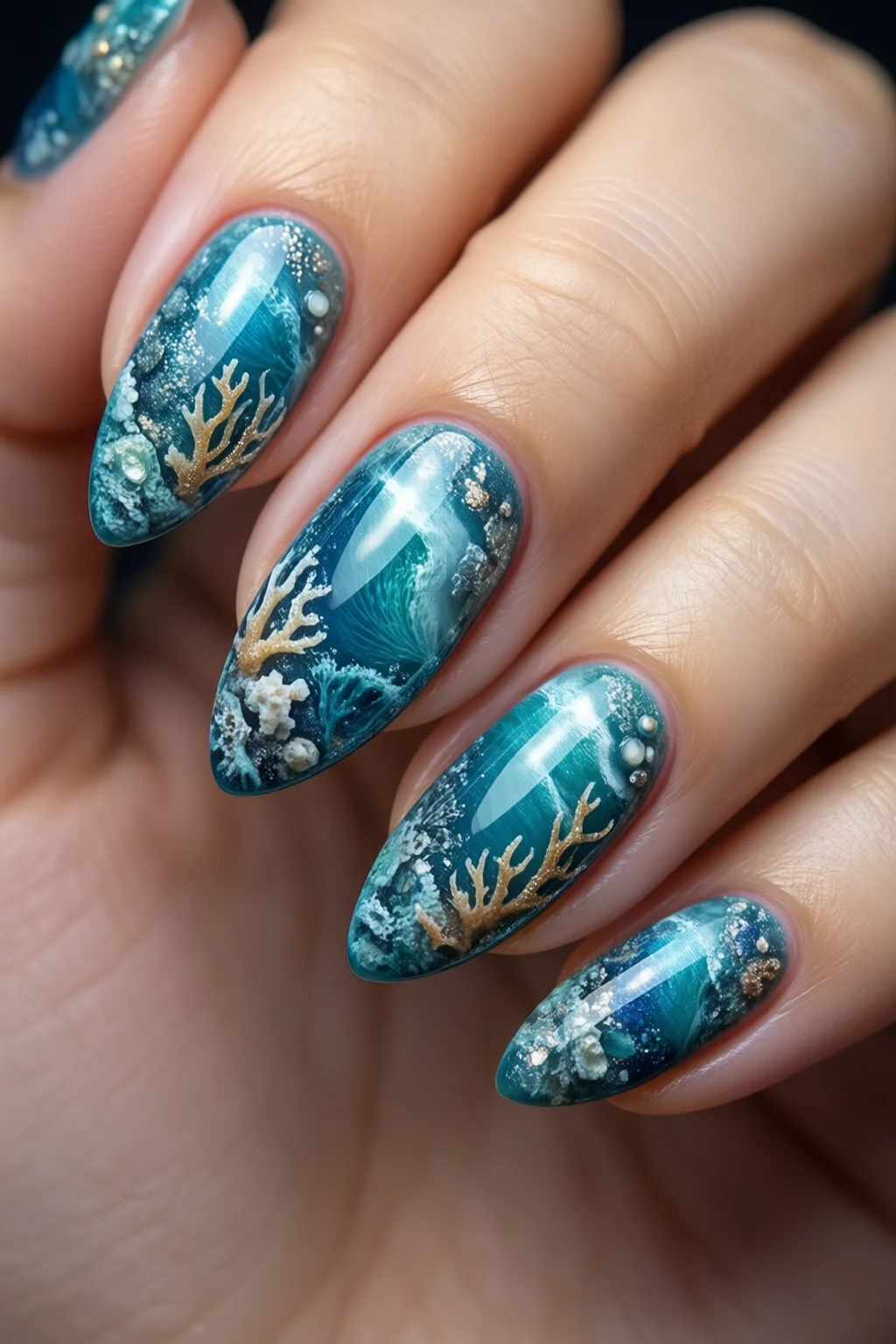 ocean nails