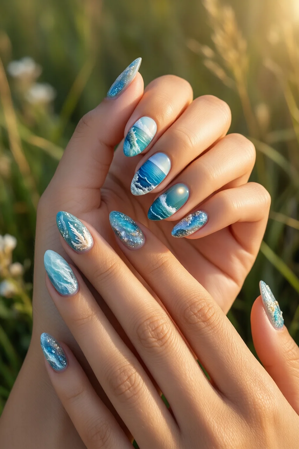 ocean nails