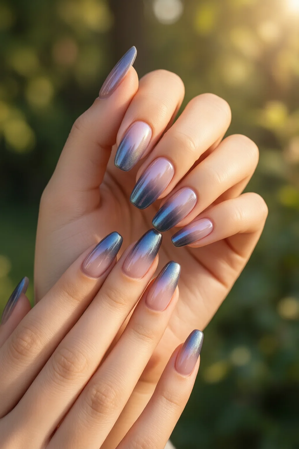 ombre gel nails