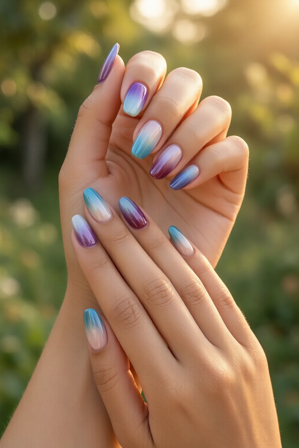 ombre nails