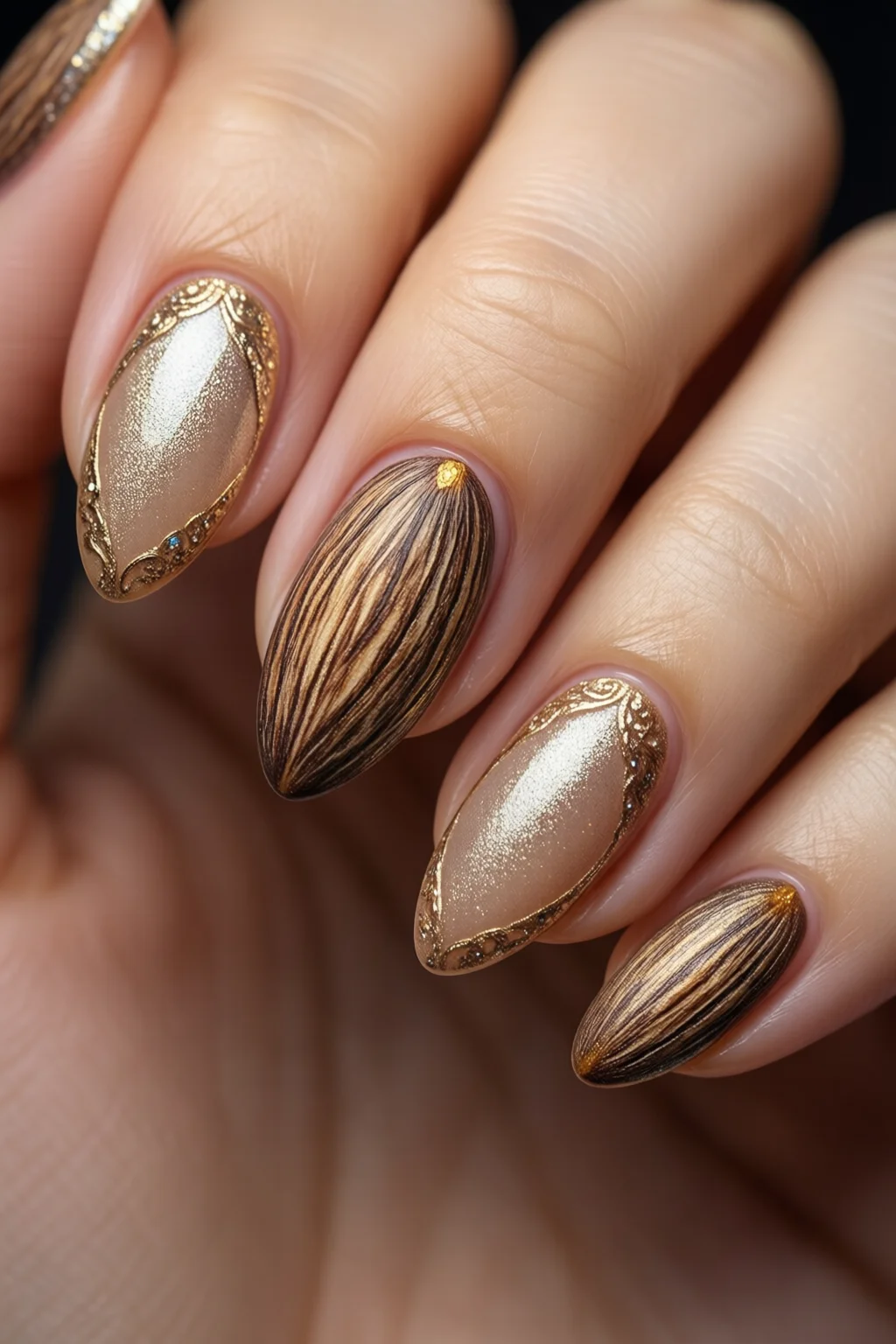 oval nail shape