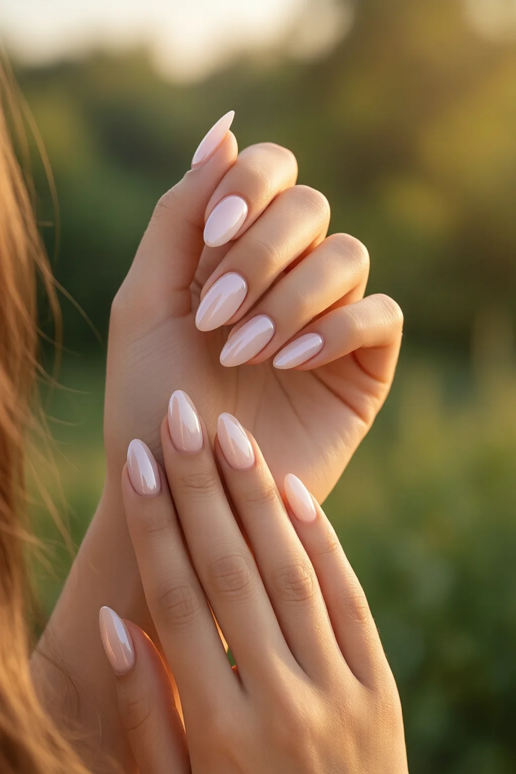 oval nail shape