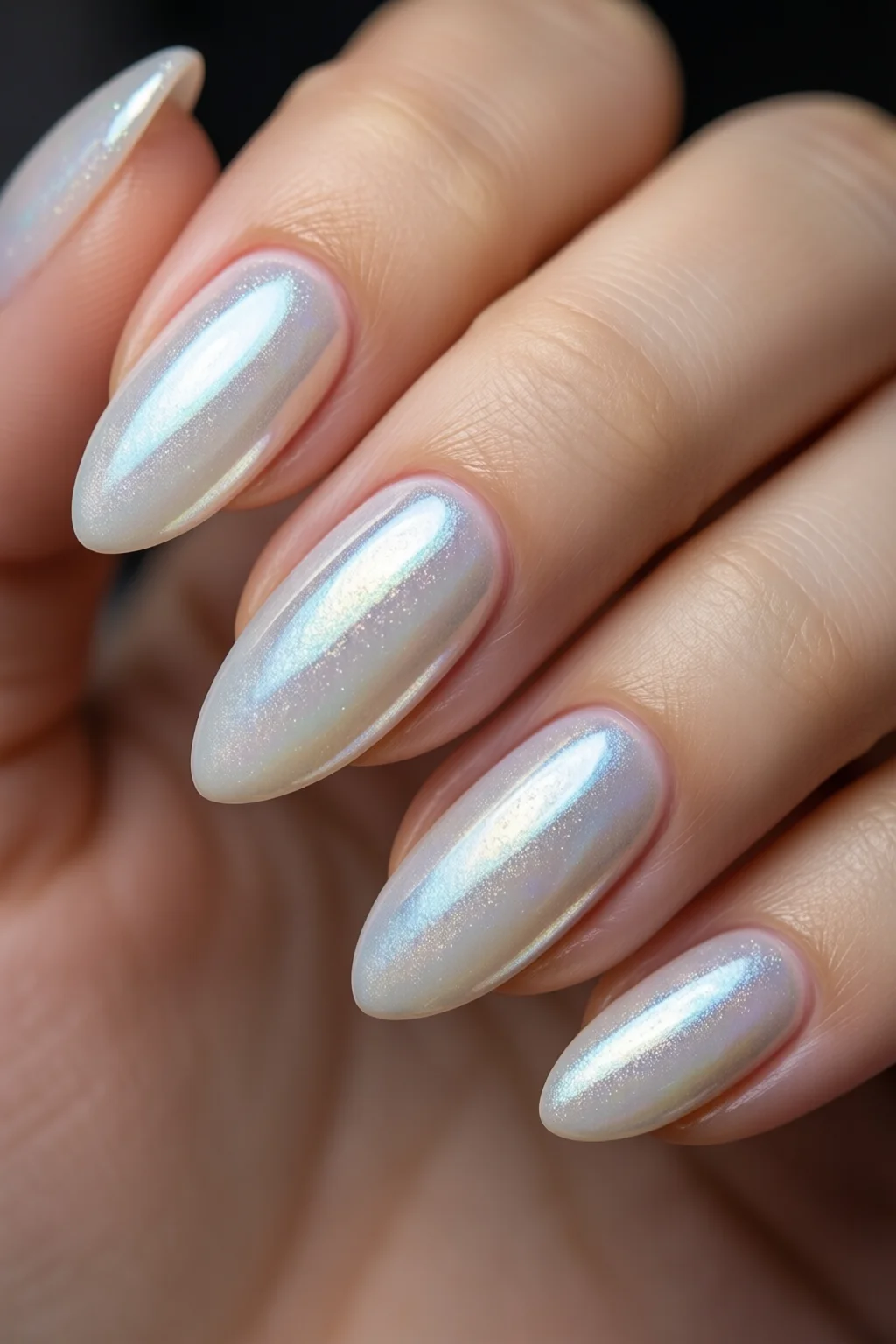 pearlescent nails