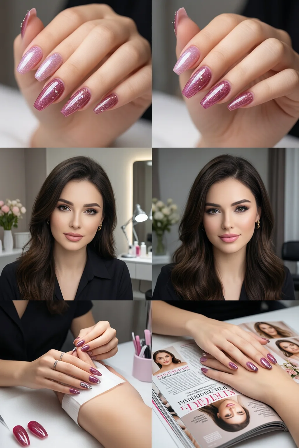 polygel nails at home