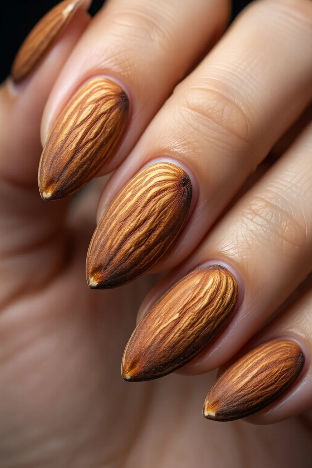 almond nail shape how to