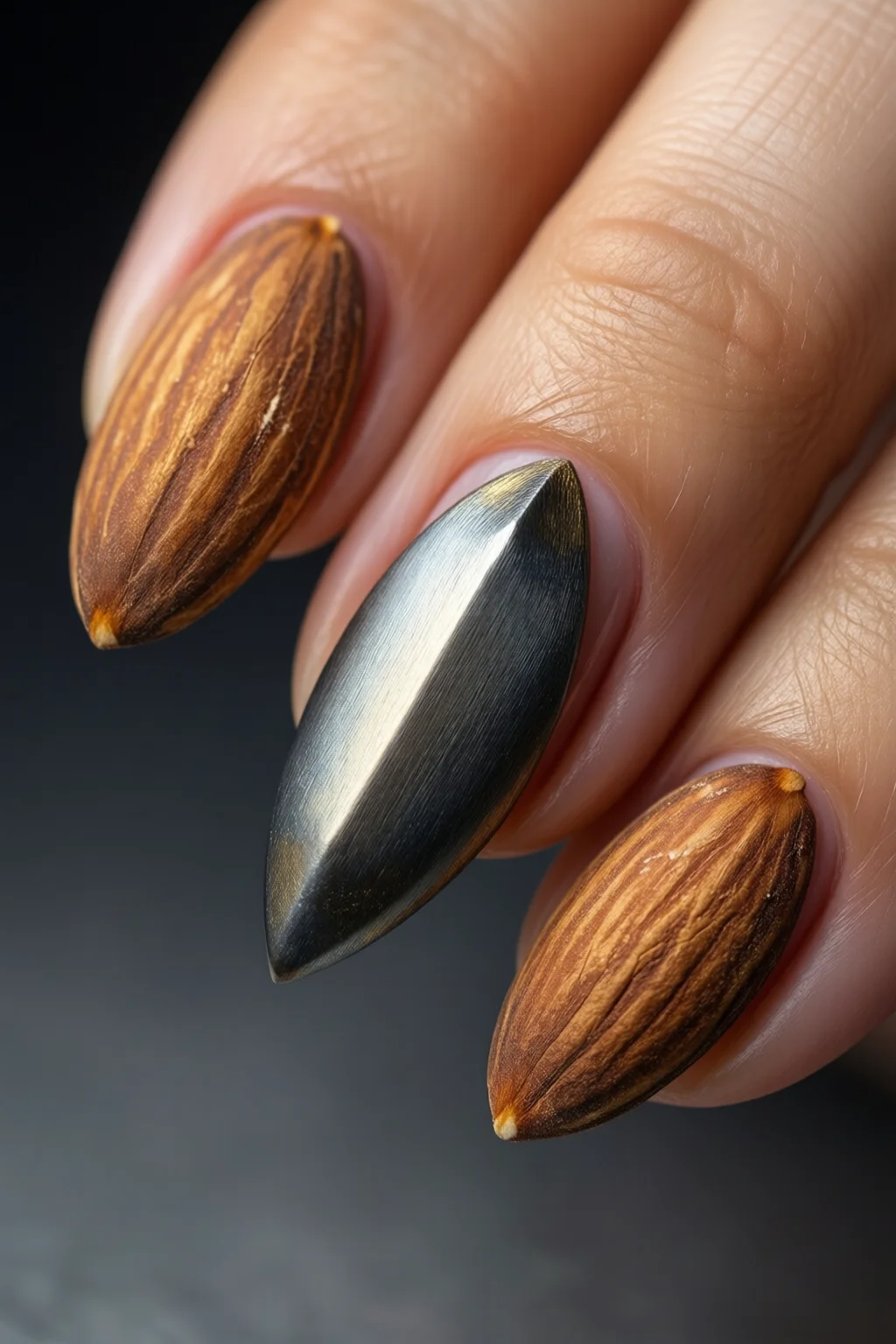 coffin nail shape how to