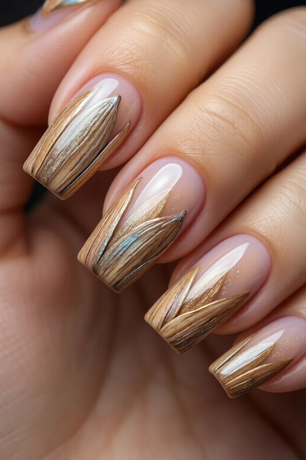 square nail shape