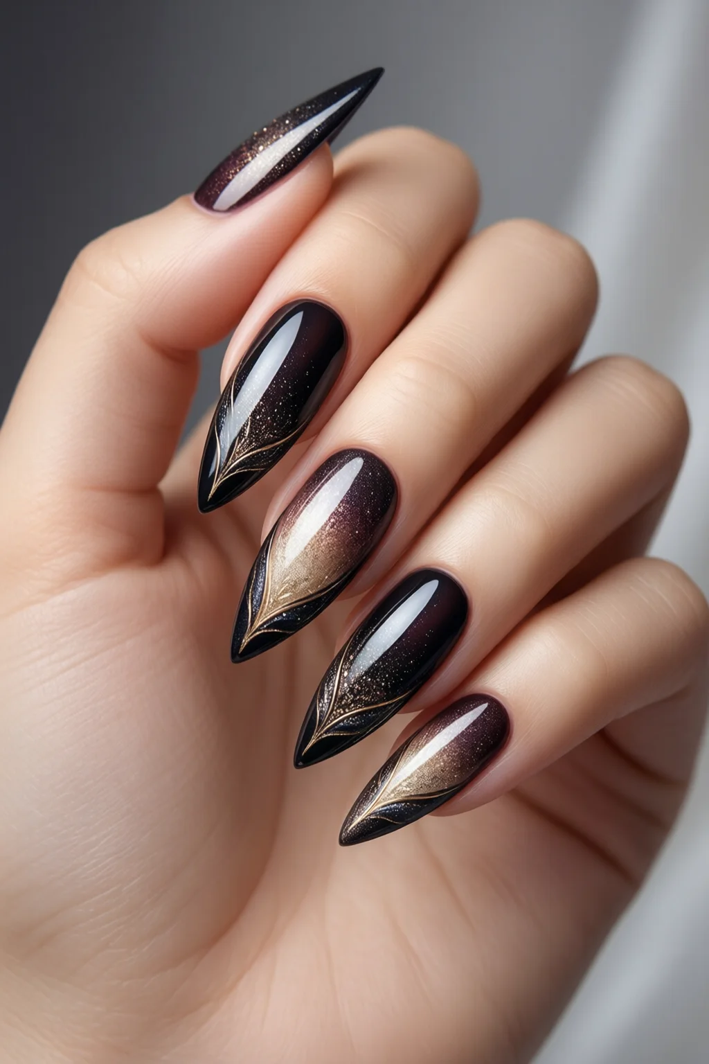 stiletto nail shape - professional guide and tips