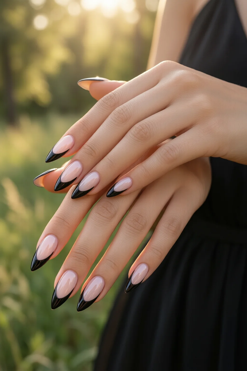 stiletto nail shape