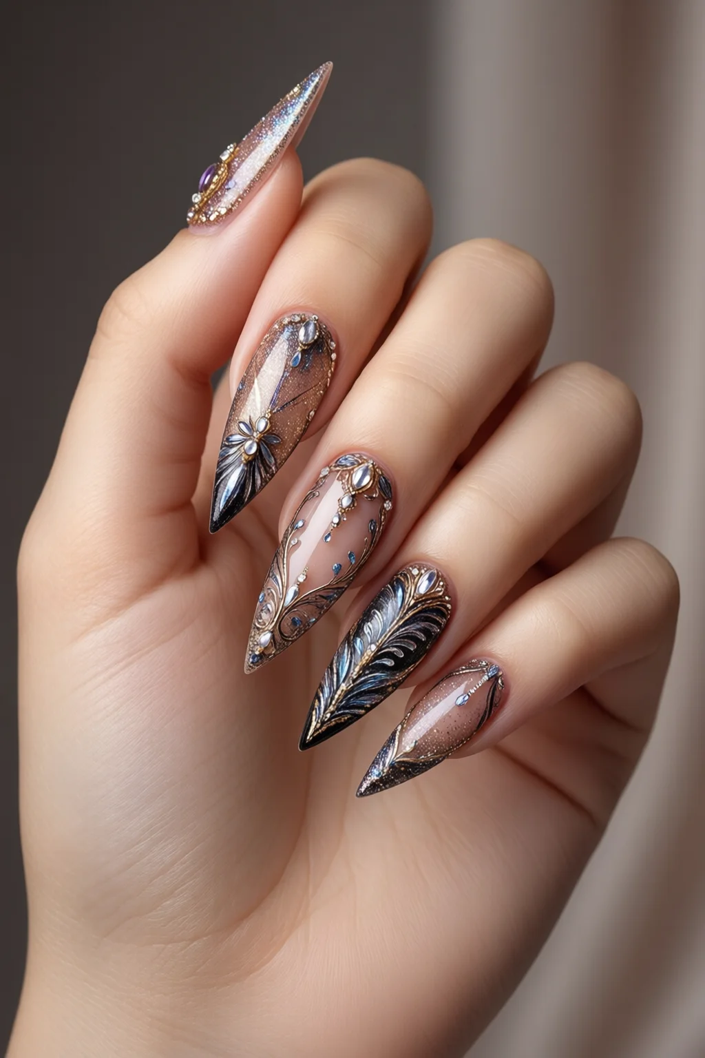 stiletto nails - professional guide and tips