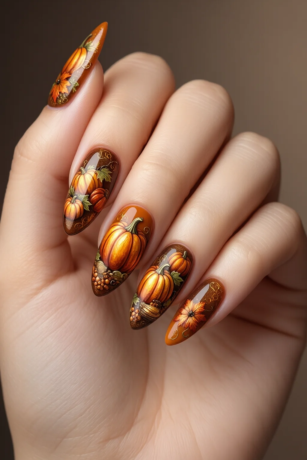 Thanksgiving nails - professional guide and tips