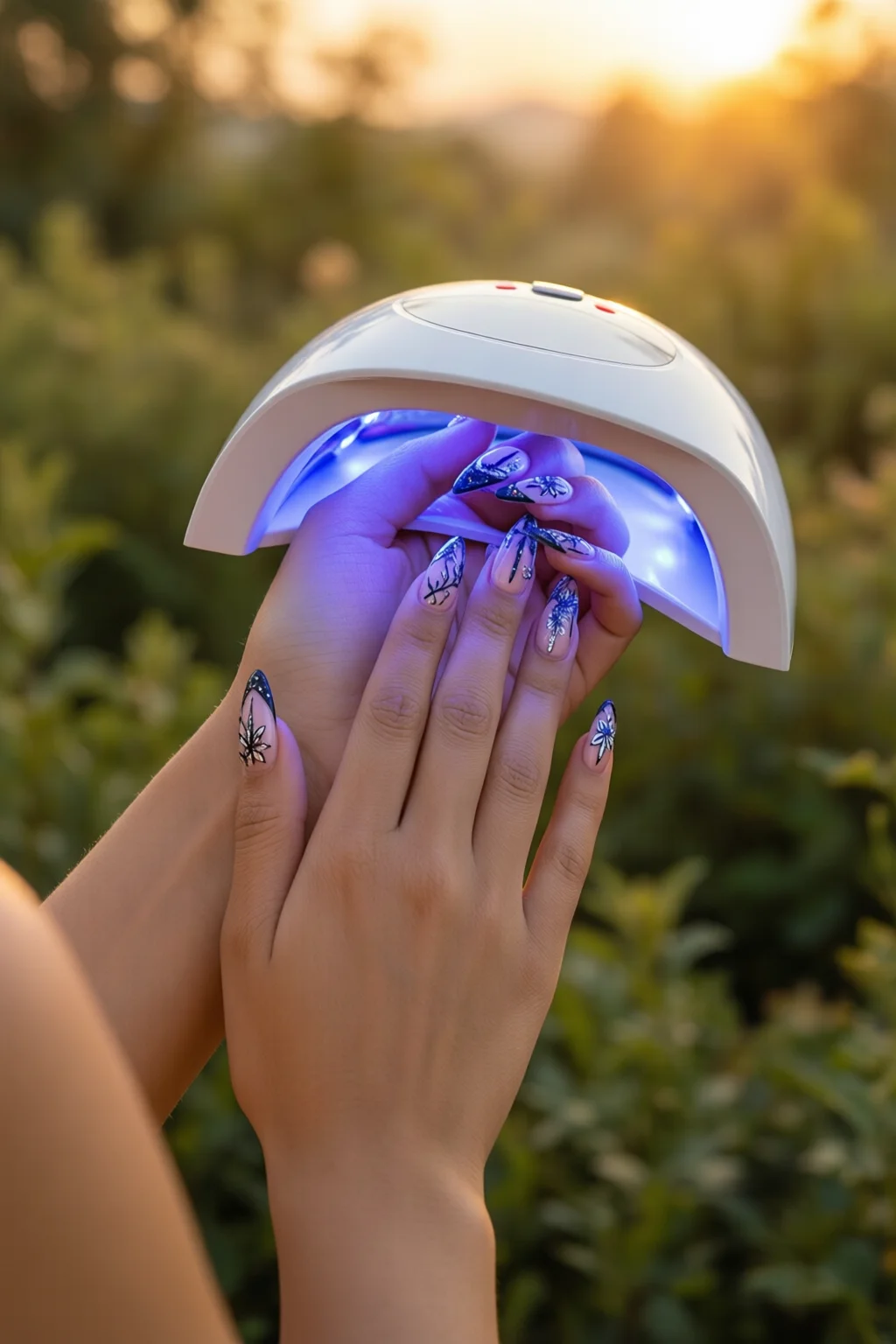 UV lamp safety nails