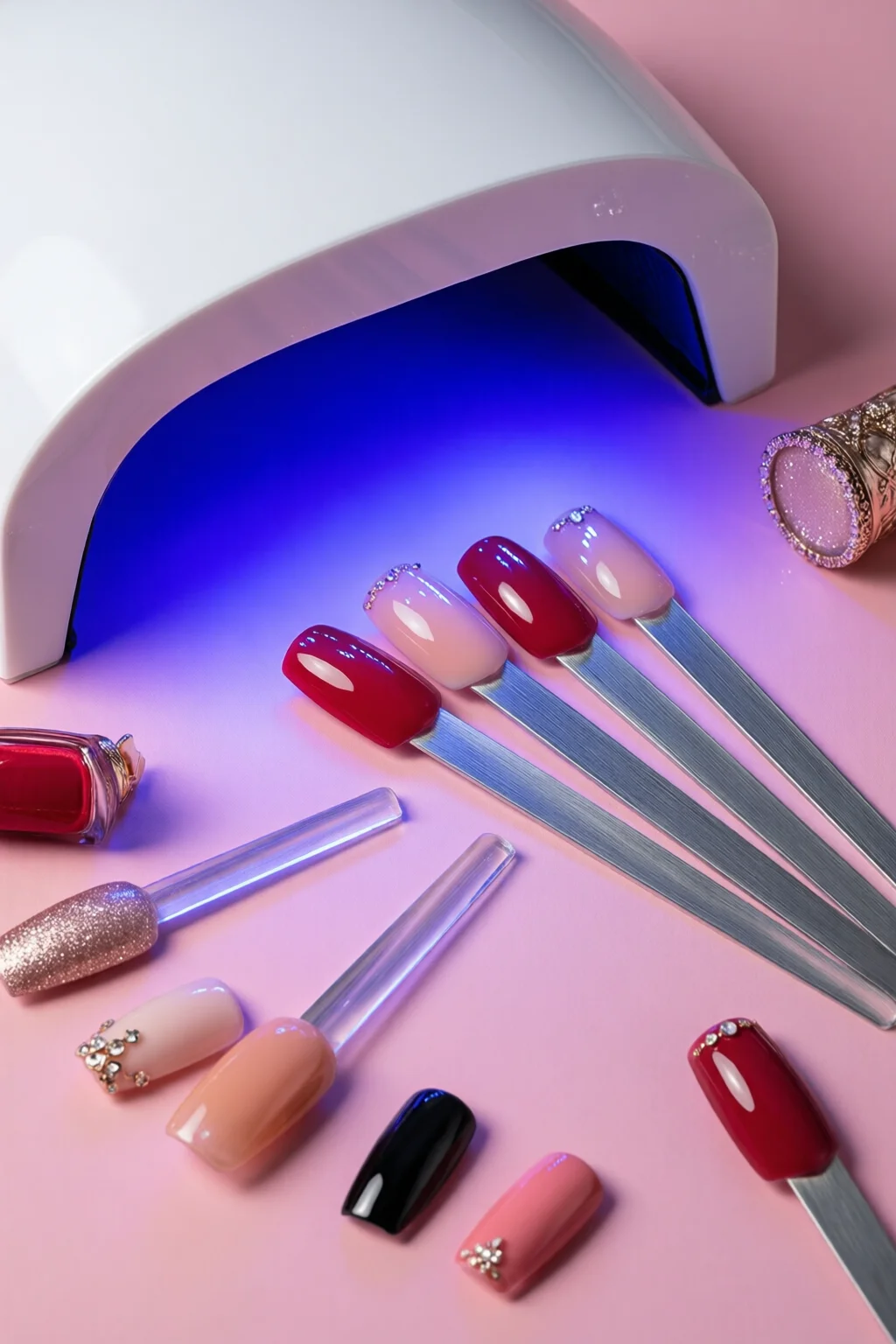 UV lamp safety nails