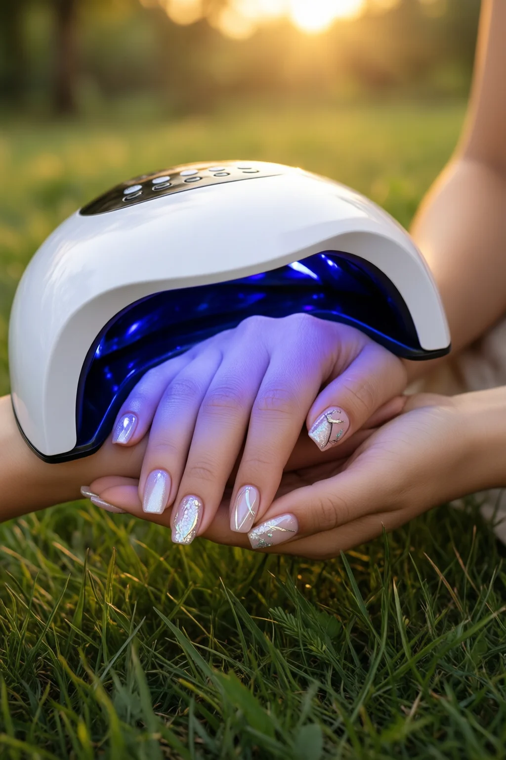 UV vs LED nail lamp