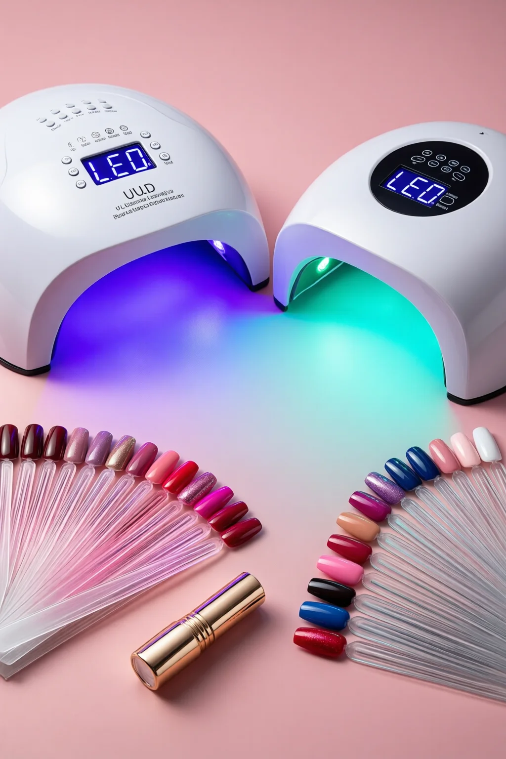 UV vs LED nail lamp