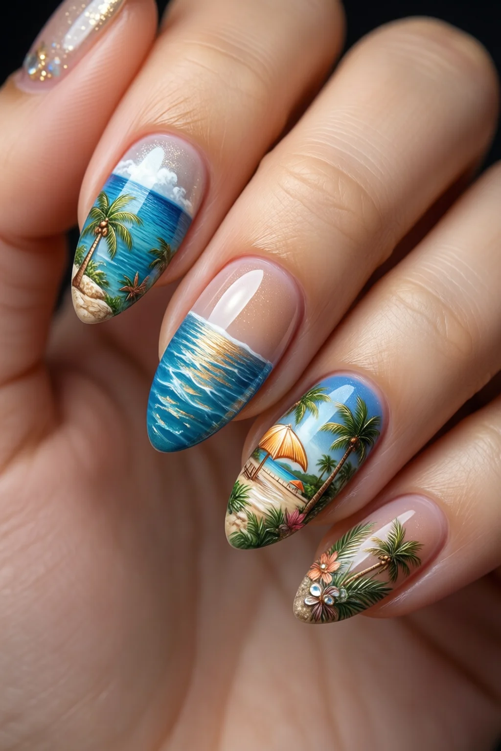 vacation nails