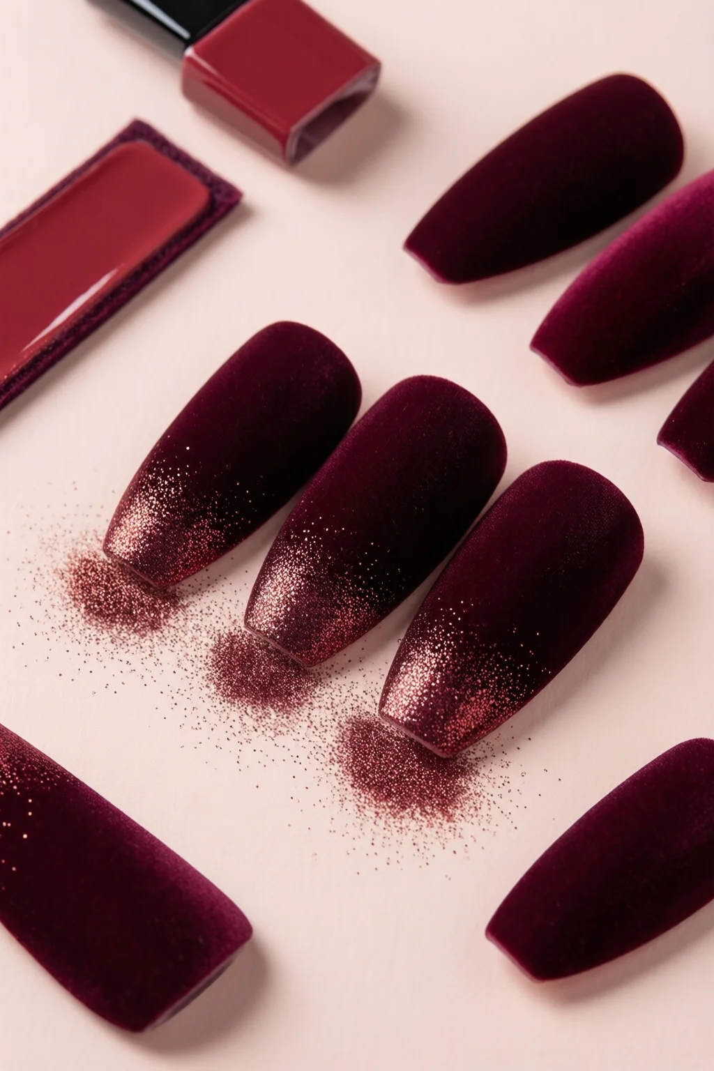 velvet magnetic nails