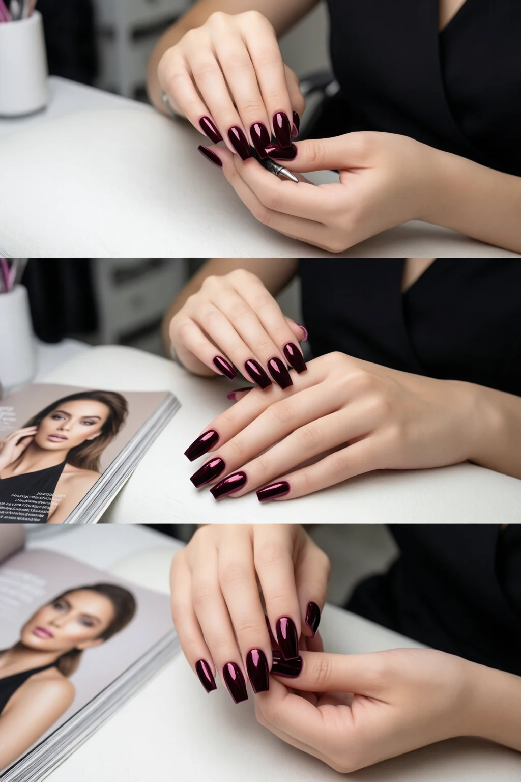 velvet nails