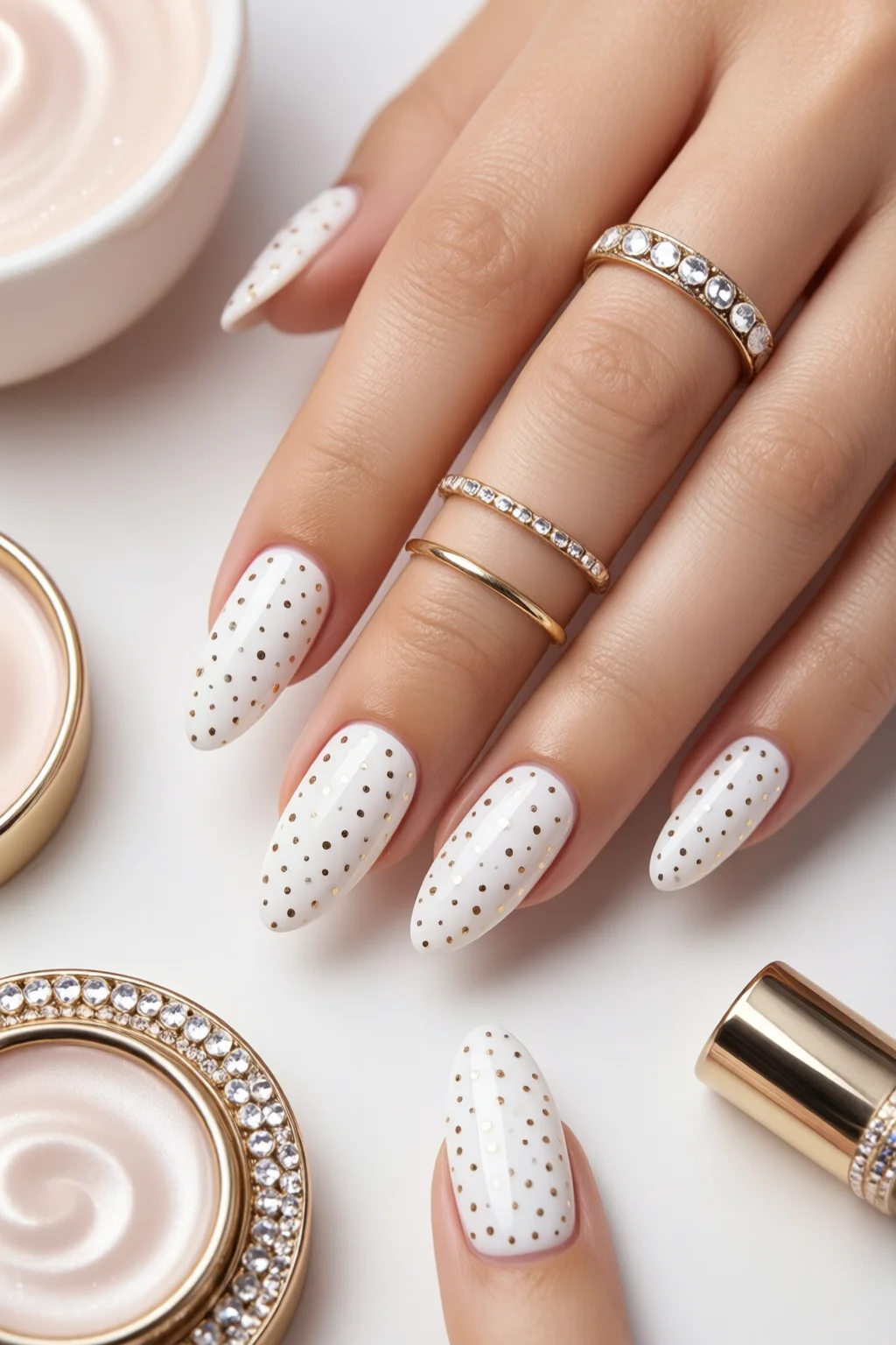 white spots on nails