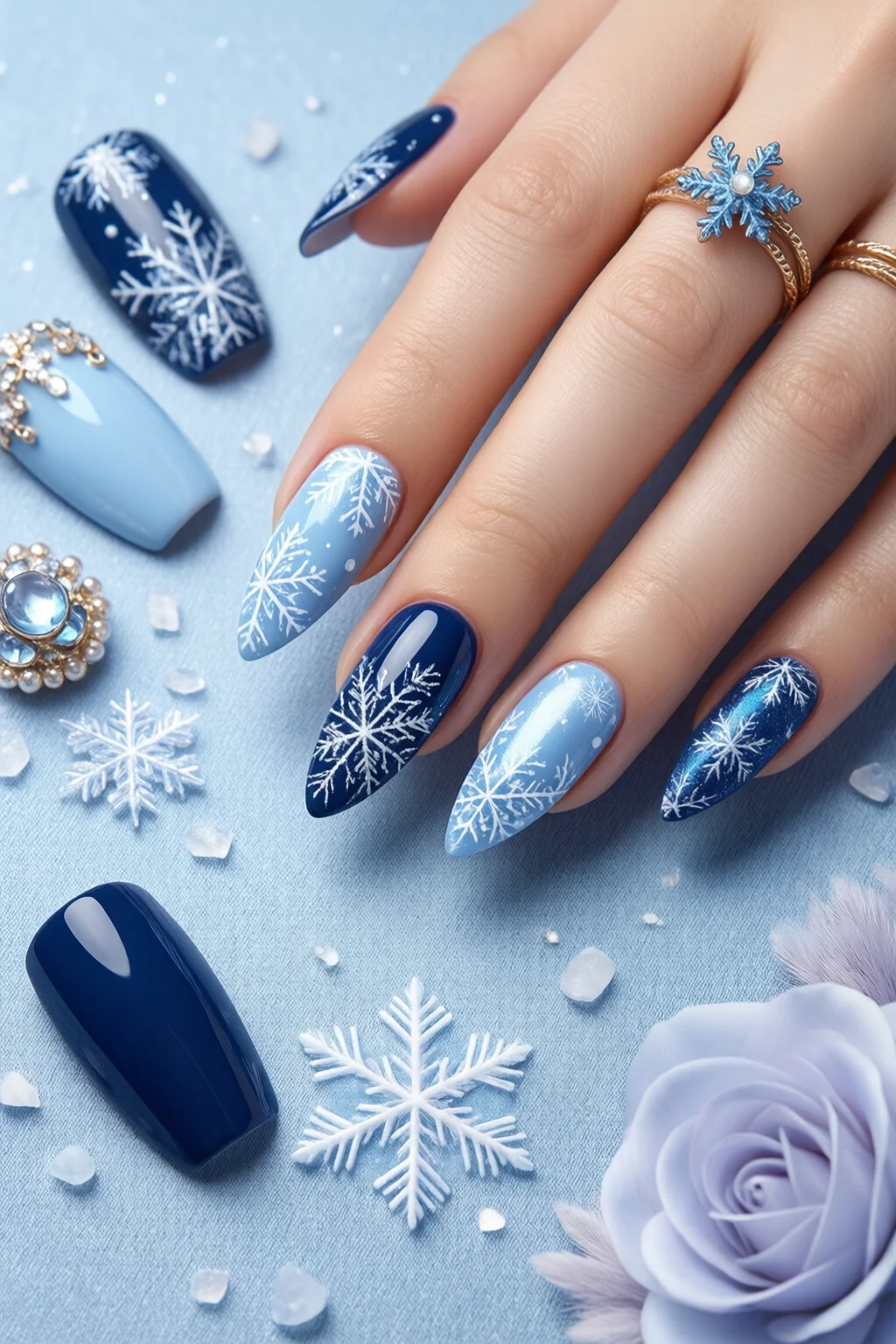 winter nail designs
